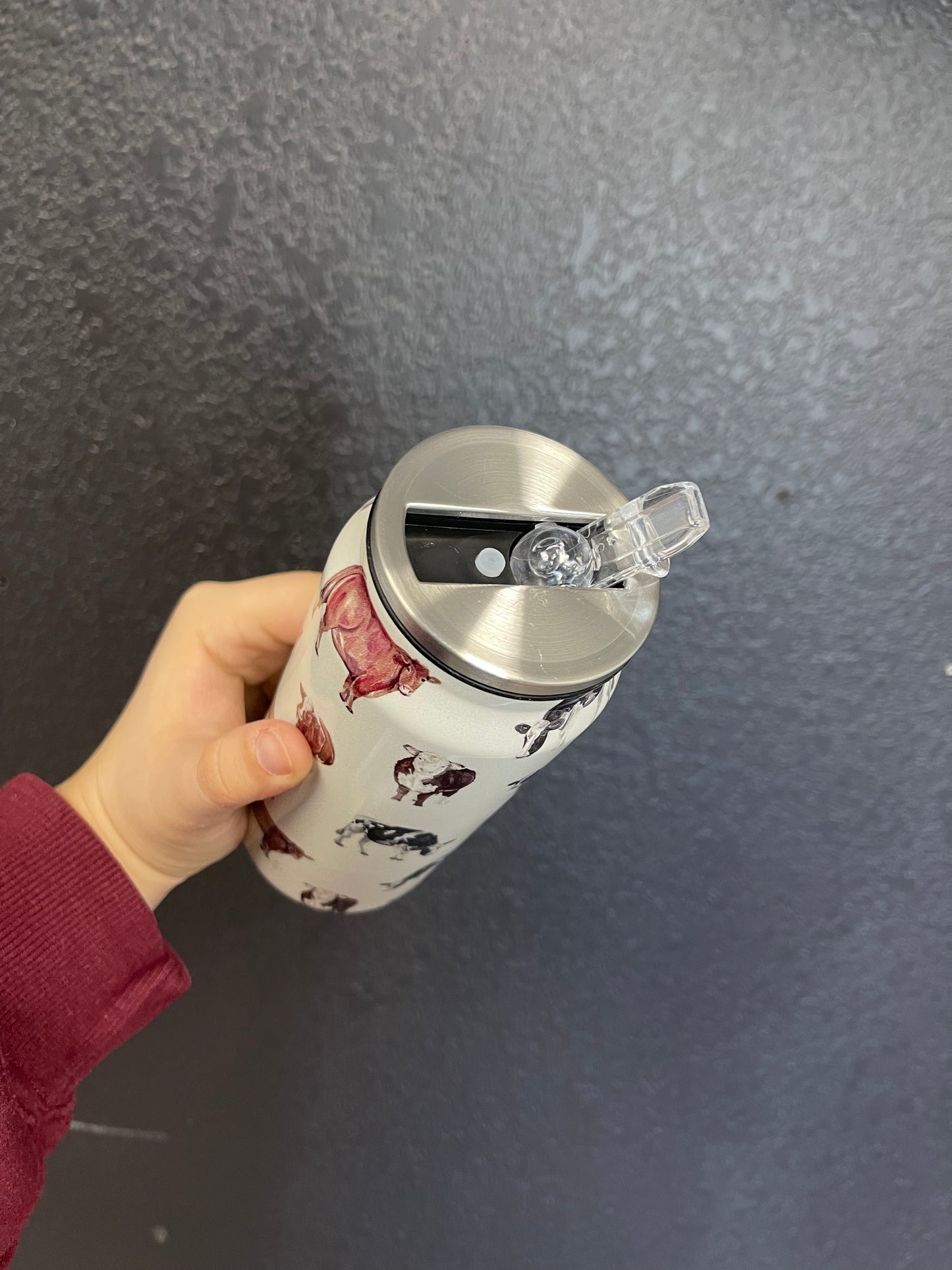 Cow Stainless Steel Tumblr