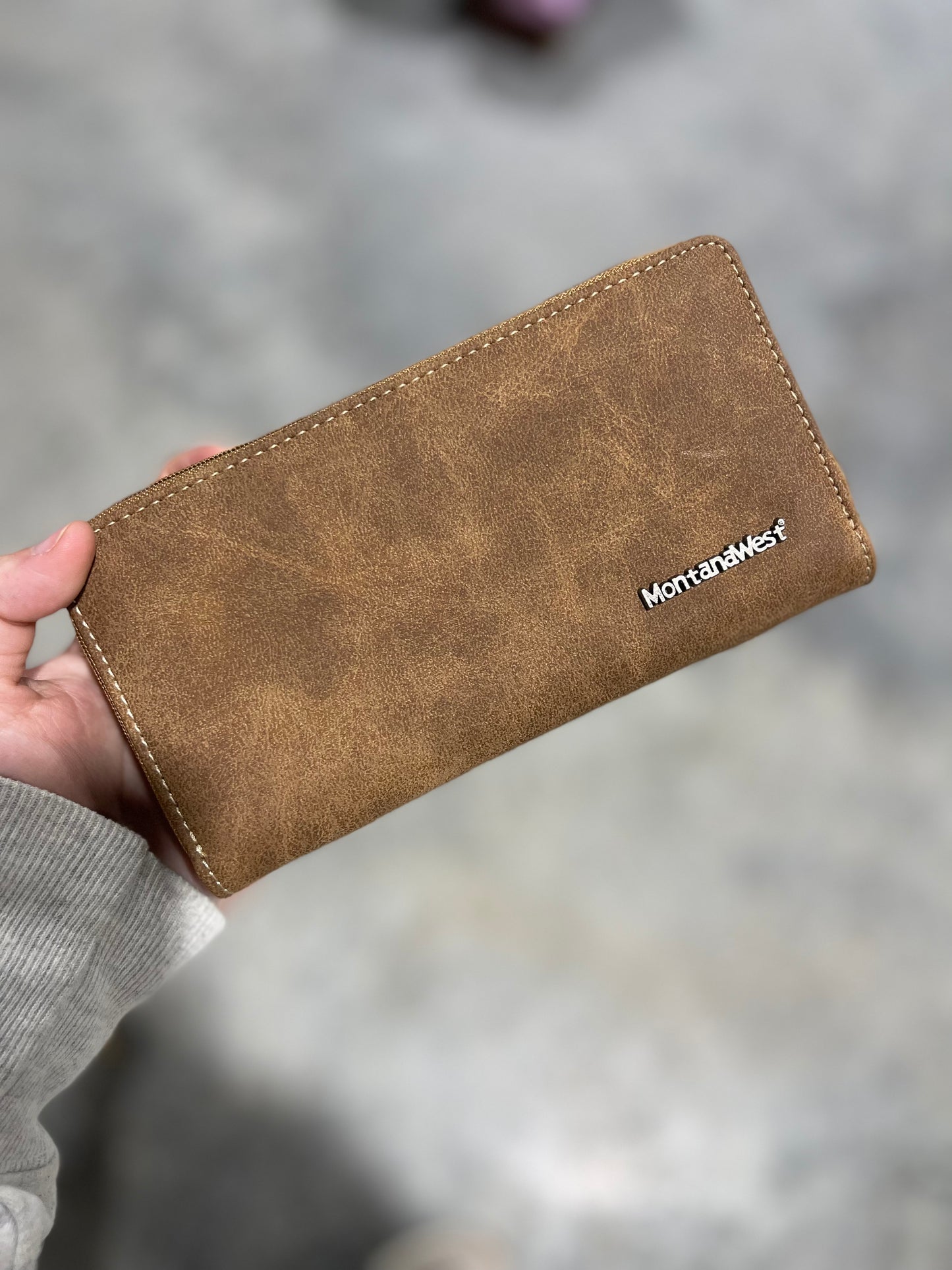 Montana West Cream Aztec Wallet