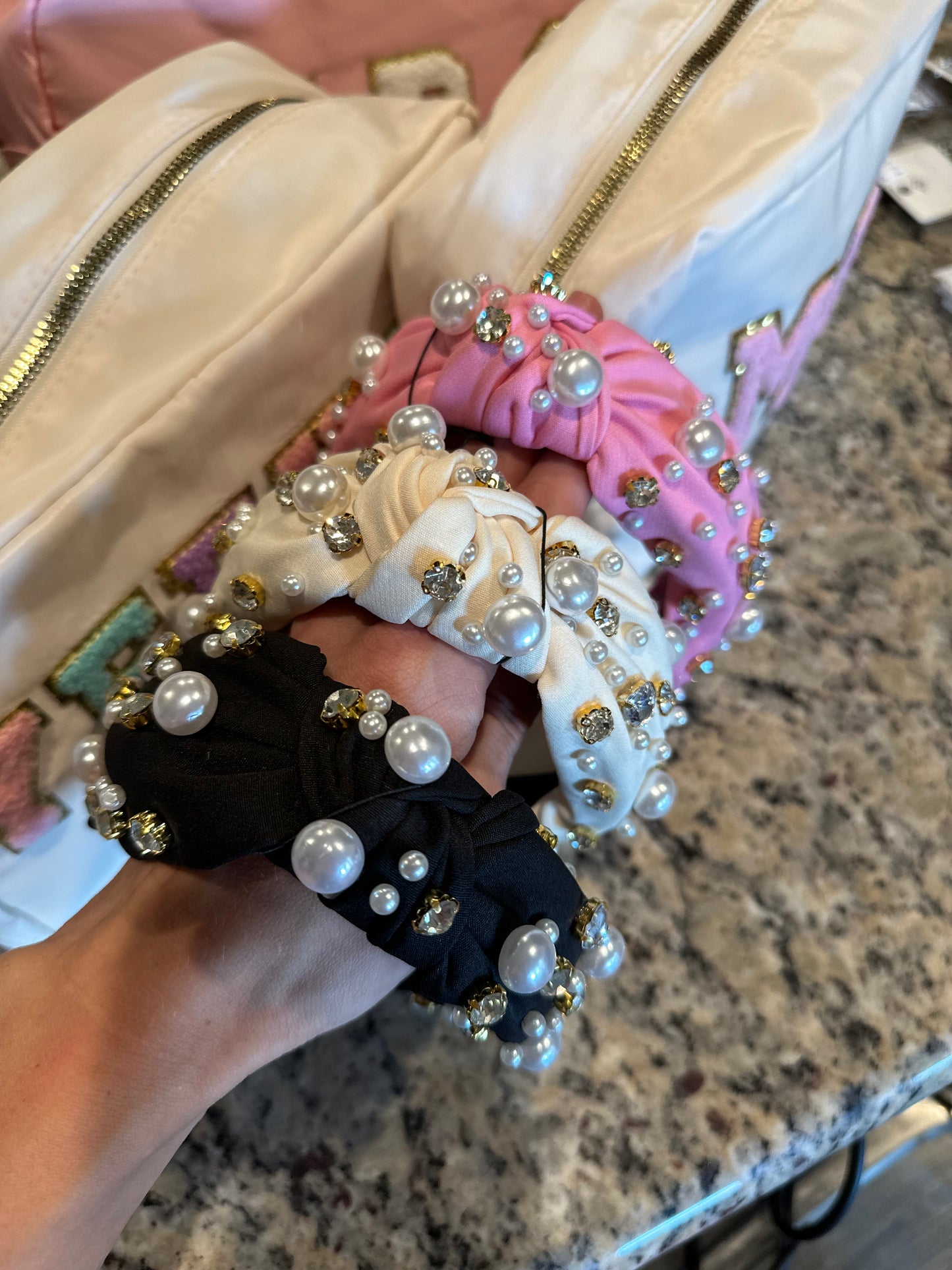 Vega Bound Rhinestone Headbands