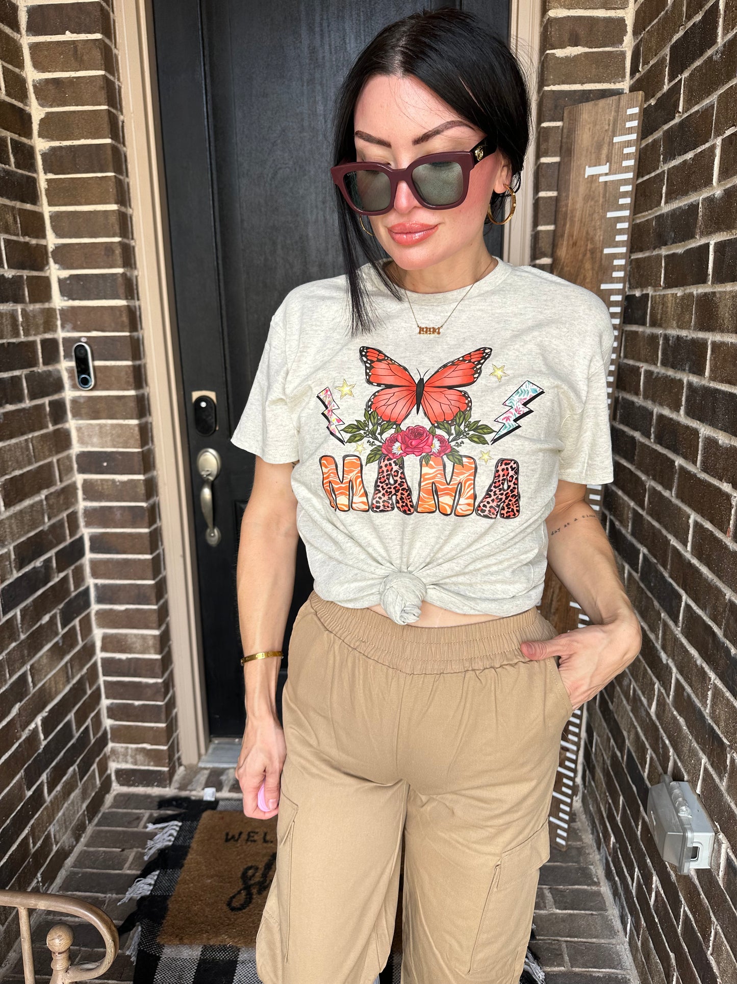 Mama Butterfly Tee