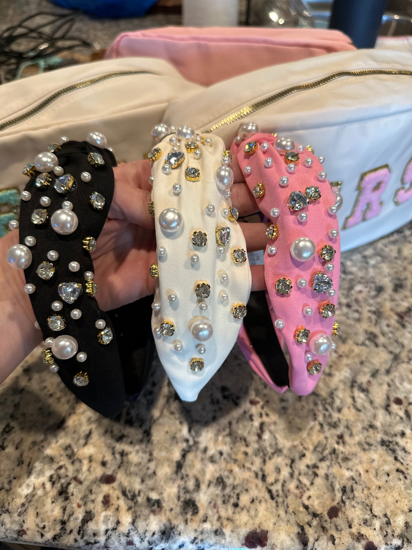 Vega Bound Rhinestone Headbands