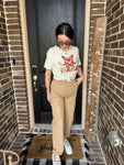 Khaki Cargo Bottoms