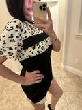 White Leopard Top