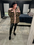 Leopard Sherpa Shacket